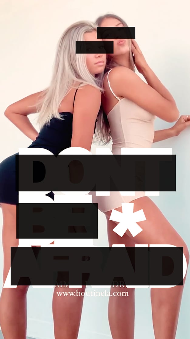 BTLA vert dress censored