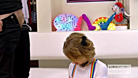 The MOST Submissive Teenager:  Baby Goth Destroyed