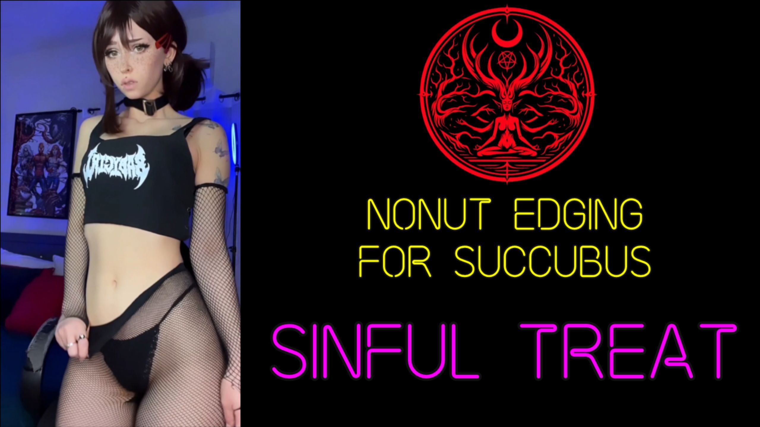 Sinful Treat I - NoNut Edging for Succubus (Non-nude)