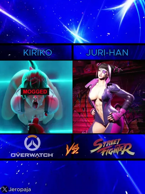 Juri-Han vs Overwatch Girls