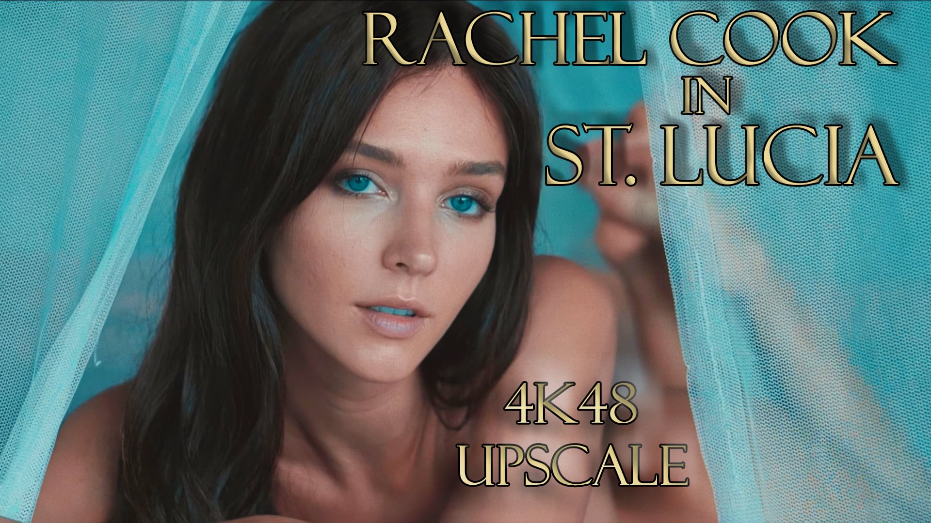 Rachel Cook in St Lucia for Nirvana Magazine 4k48 upscale
