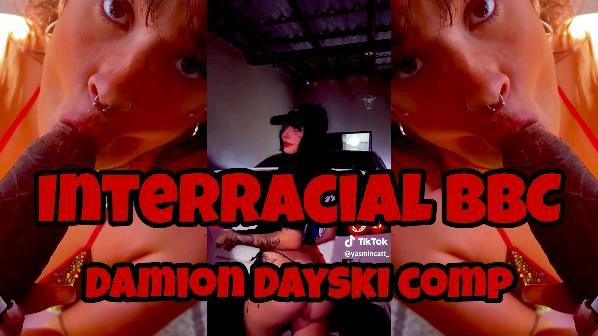 Interracial BBC Damion Dayski Compilation - TikTok Splitscreen Edit - Phonk PMV