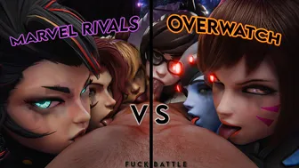 Marvel Rivals VS Overwatch - Fuck Battle