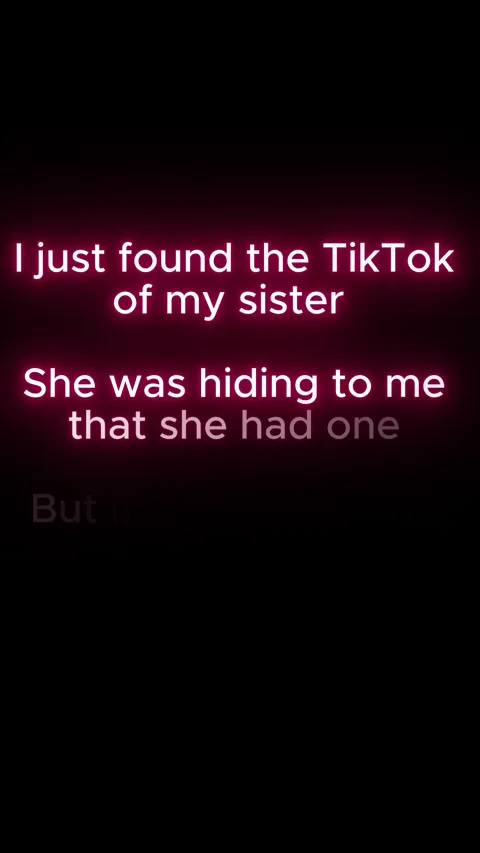 Found my sister TikTok - VS Onlyfans caption Pt1 
