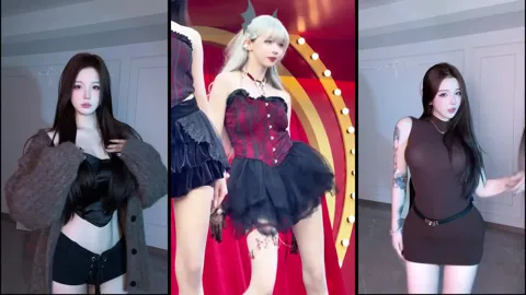 Sexy Asian Douyin Tiktok girl dance mashup td6