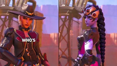 Ashe VS Widowmaker | BBC Fuck Battle | Round 1