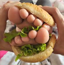 burgerfootjob
